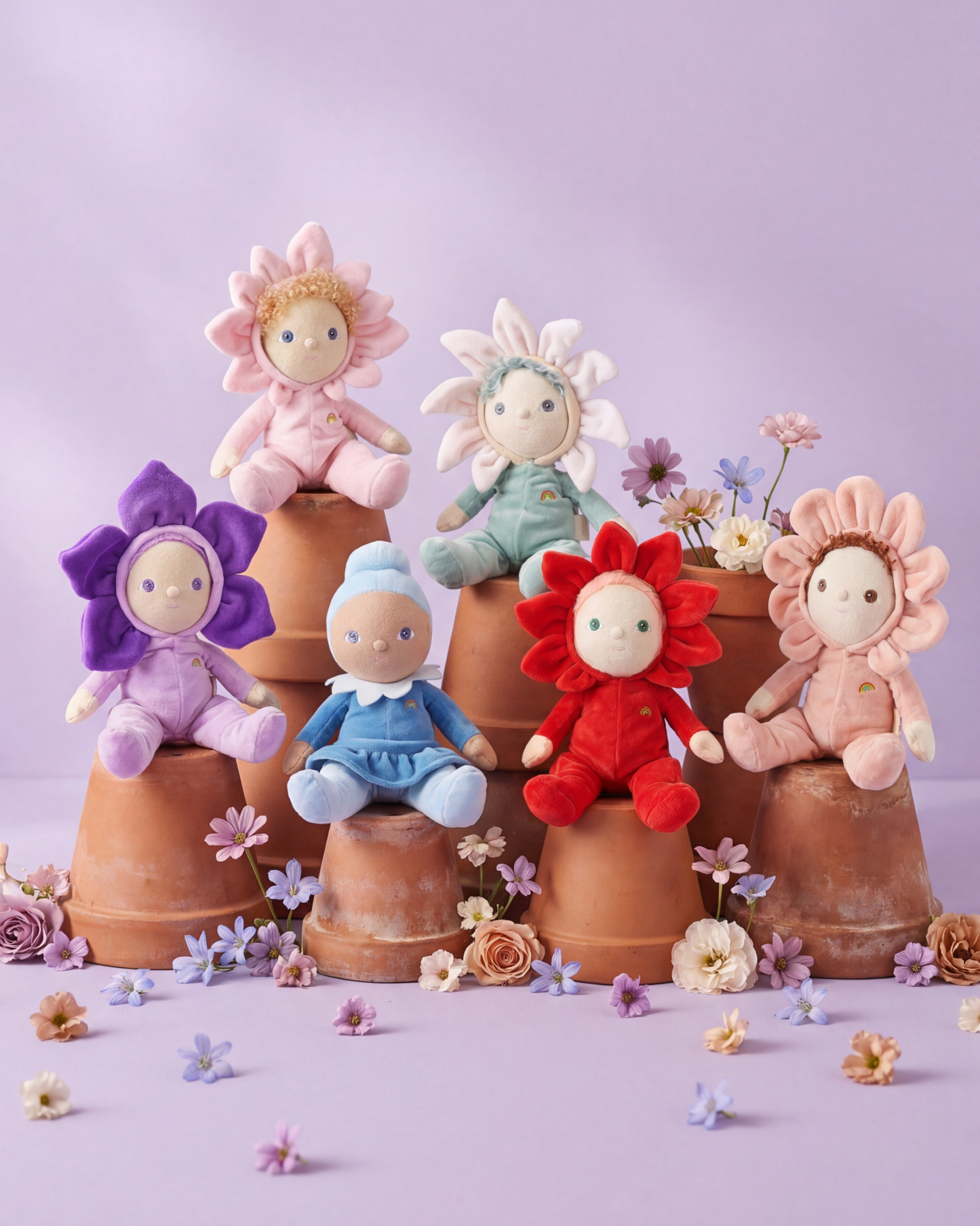 Dinky Dinkum, Rose, Cloth Doll