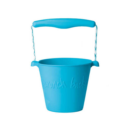 Scrunch Blue Sky Silicone Beach Bucket