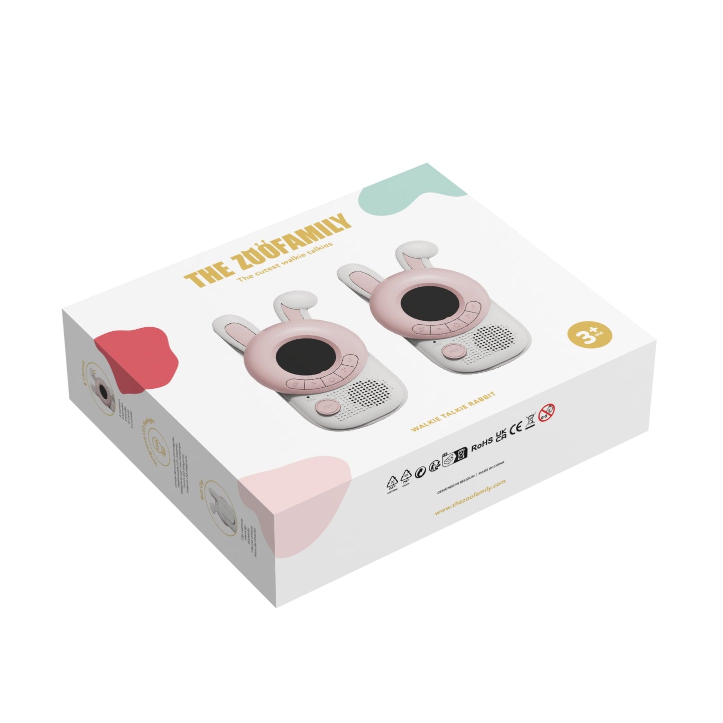 The ZooFamily, Zoo Walkie Talkie for Kids, Rabbit + Rabbit