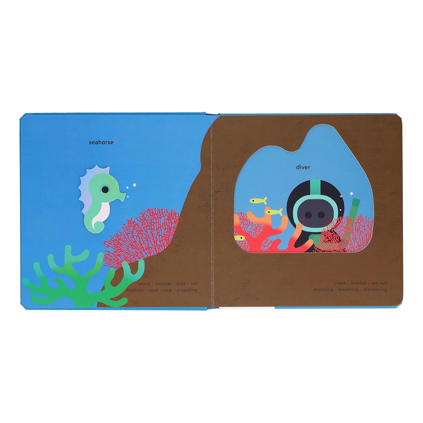 Touch Think Learn: Underwater