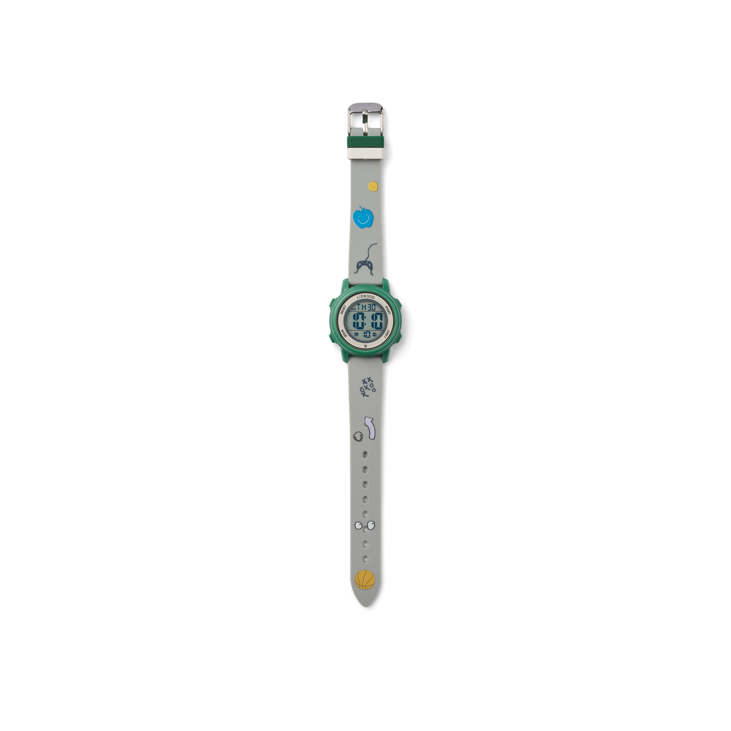 Liewood, Sussi Kids' Digital Wrist Watch in Play Print