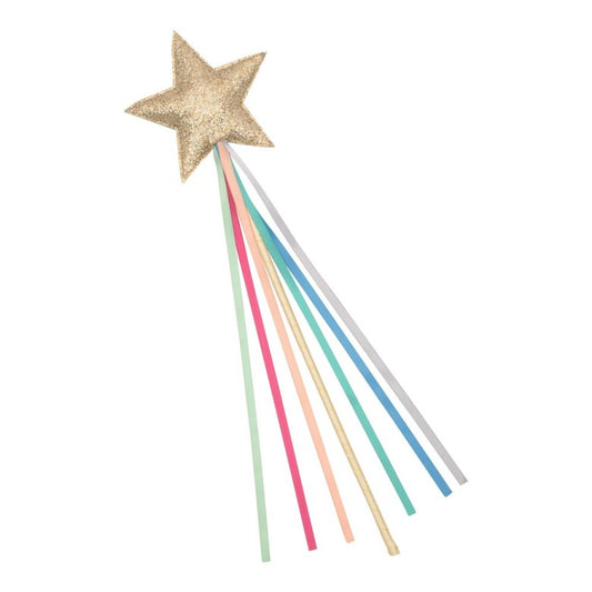 Mimi & Lula Rainbow Glitter Star Wand