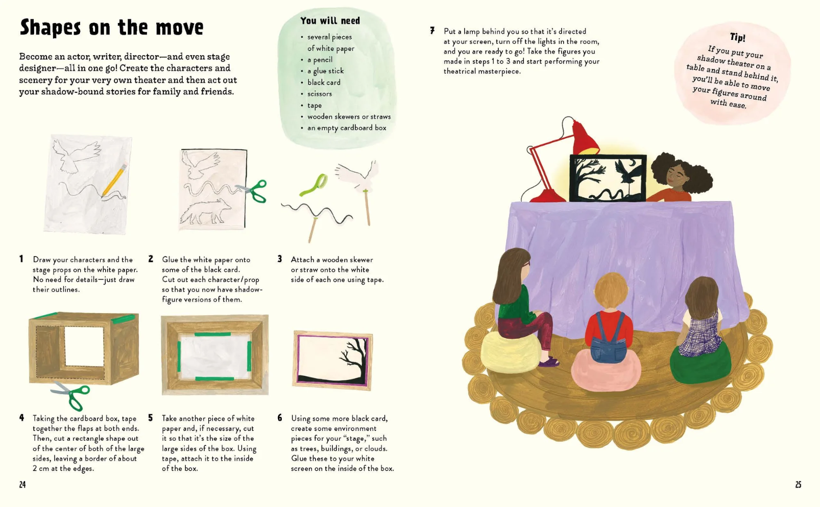 Let's Play Indoors: Fun Crafts for Children