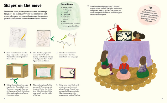 Let's Play Indoors: Fun Crafts for Children