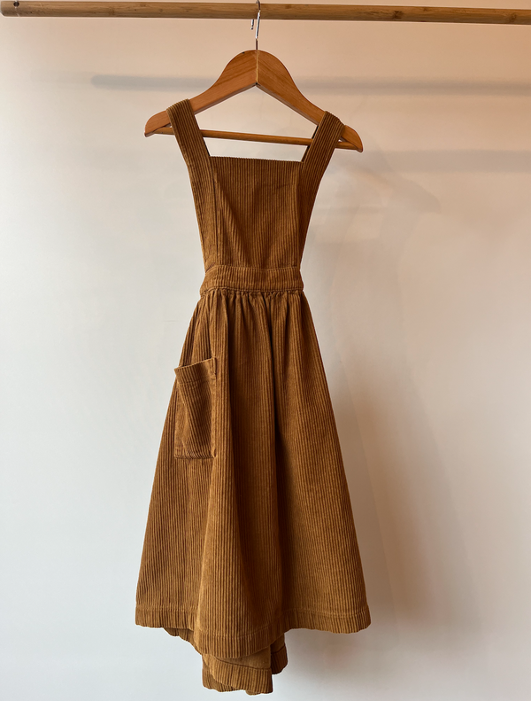 The Simple Folk, Cord Pinafore Dress, 3 - 4 Years