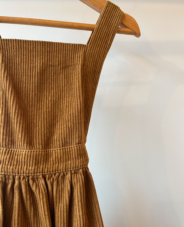 The Simple Folk, Cord Pinafore Dress, 3 - 4 Years