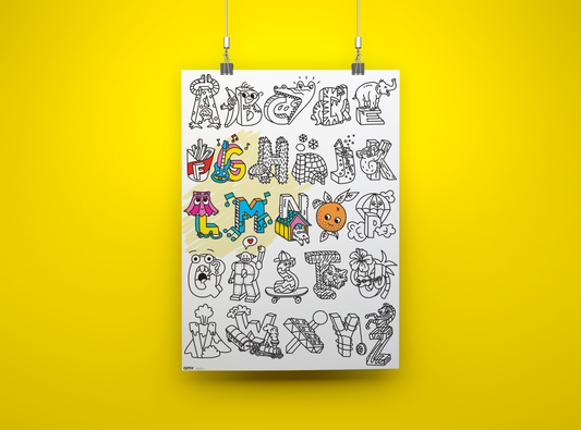 ABC Giant Poster