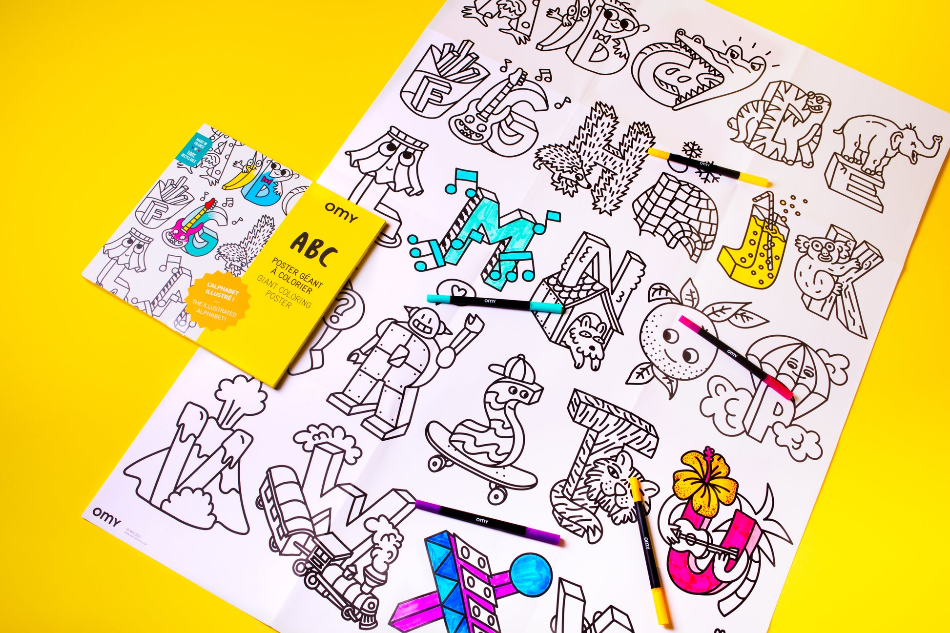 ABC Giant Poster