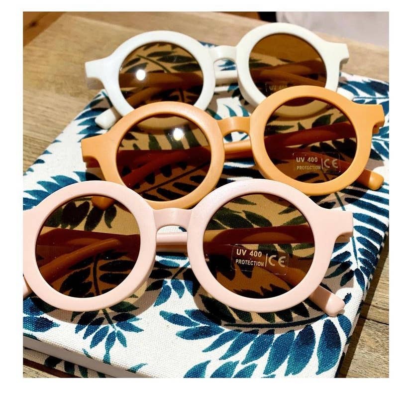 Mama Siesta, Eco Shades Sunglasses, Off White