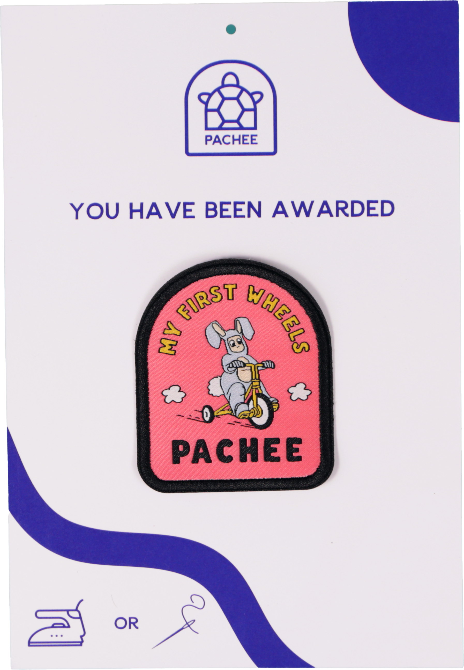 Pachee, My First Wheels Patch