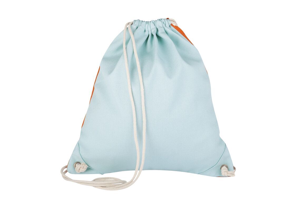 Blafre, Orange and Blue, Canvas Two Tone Gym Bag