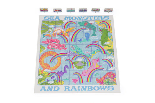 Sea Monsters and Rainbows: A Snakes and Ladders Game