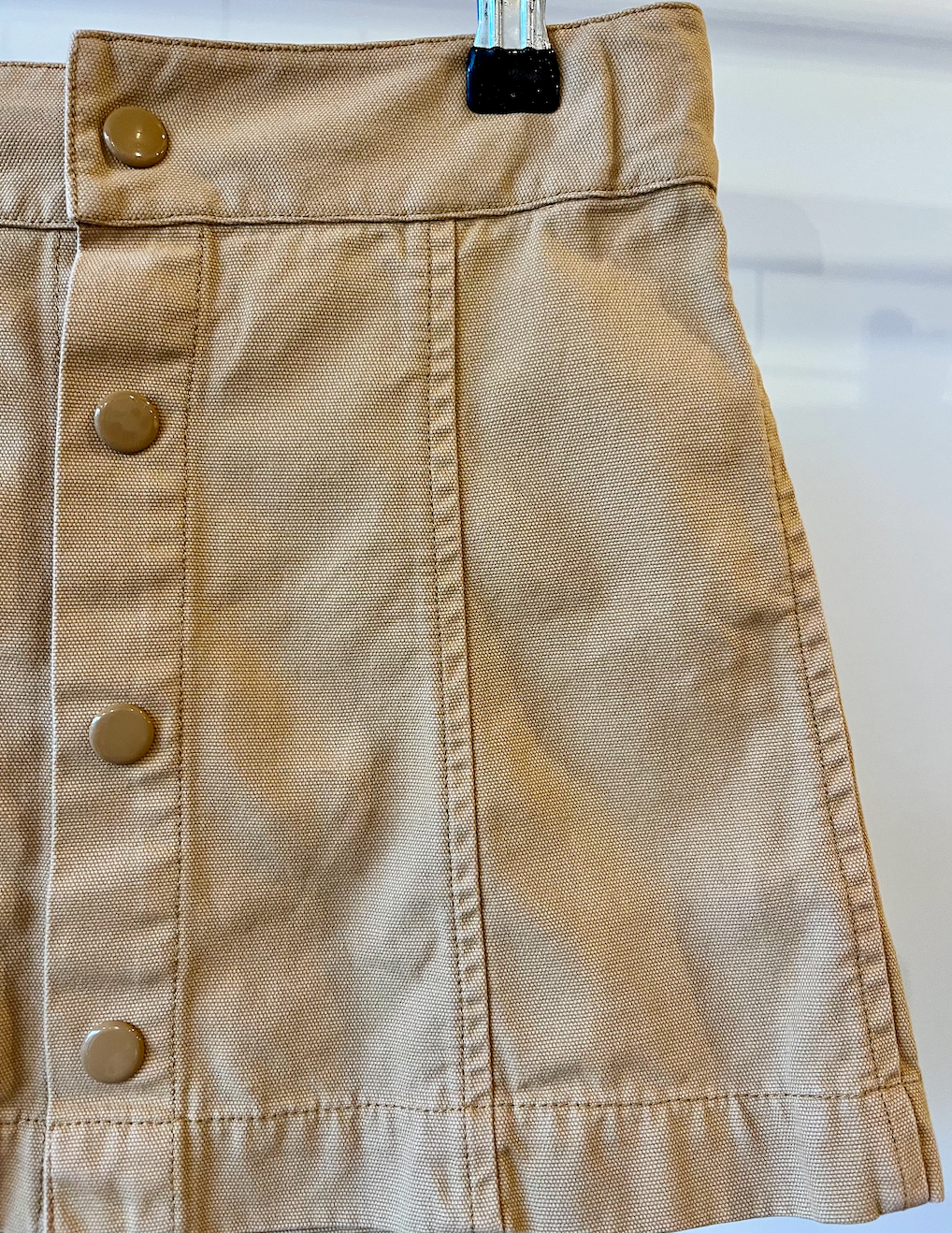 Wynken, Tan Chino Miniskirt, 5 - 6 Years