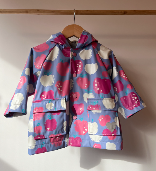 Hatley, Pink Fruit Raincoat, 18 - 24 Months