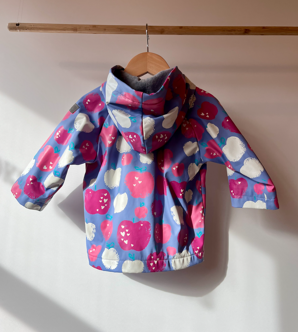 Hatley, Pink Fruit Raincoat, 18 - 24 Months