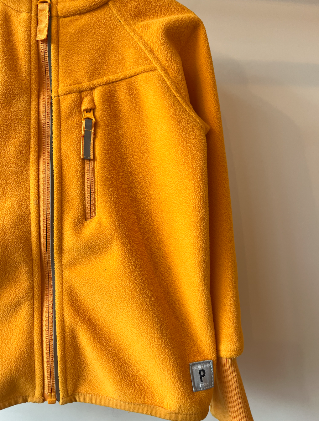 Polarn O Pyret, Orange Fleece, 3 - 4 Years