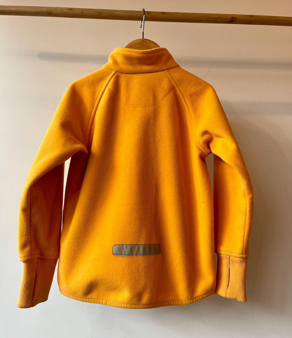 Polarn O Pyret, Orange Fleece, 3 - 4 Years