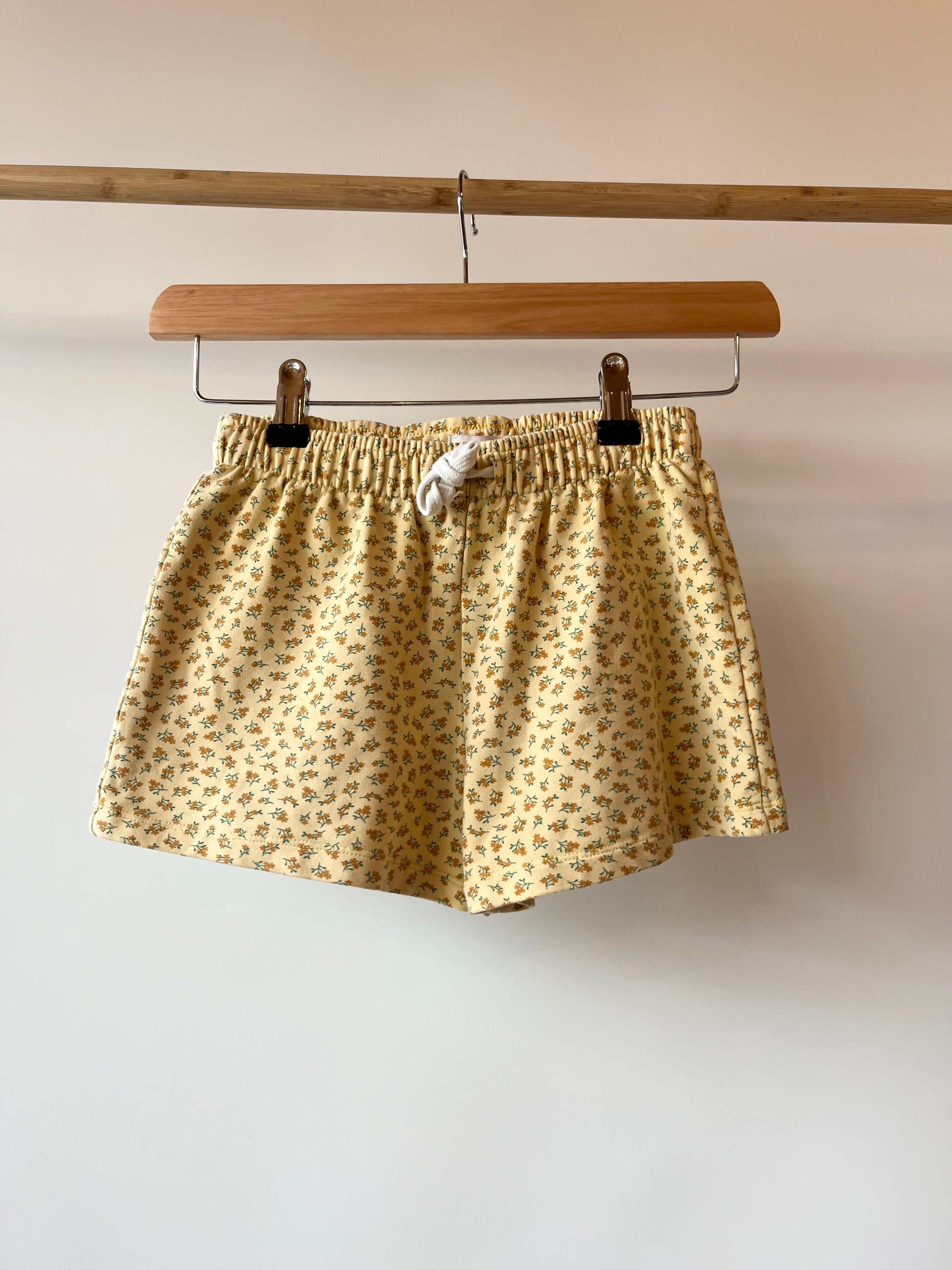 Tinycottons, Yellow Ditsy Floral Shorts, 6 - 7 Years
