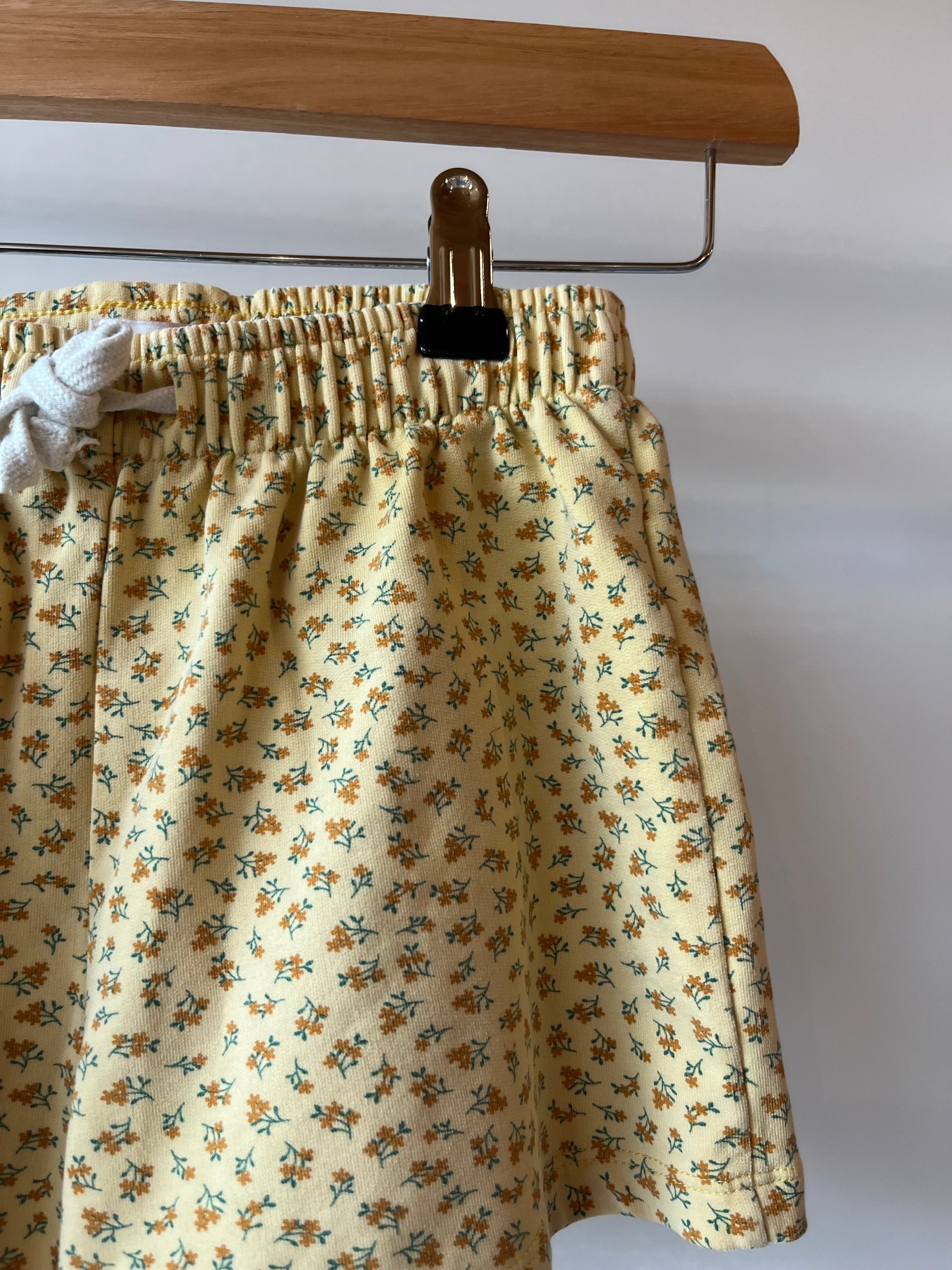 Tinycottons, Yellow Ditsy Floral Shorts, 6 - 7 Years