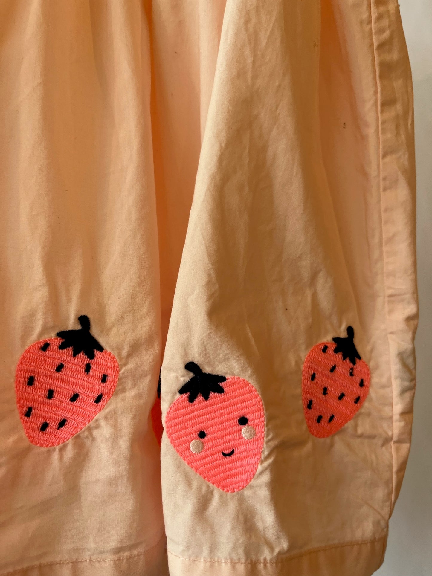 Seed Heritage, Strawberry Smock Sundress, 6 - 9 Months