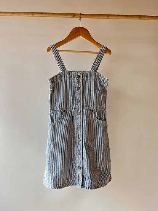 Stella McCartney, Hickory Stripe Denim Sundress, 6 - 7 Years