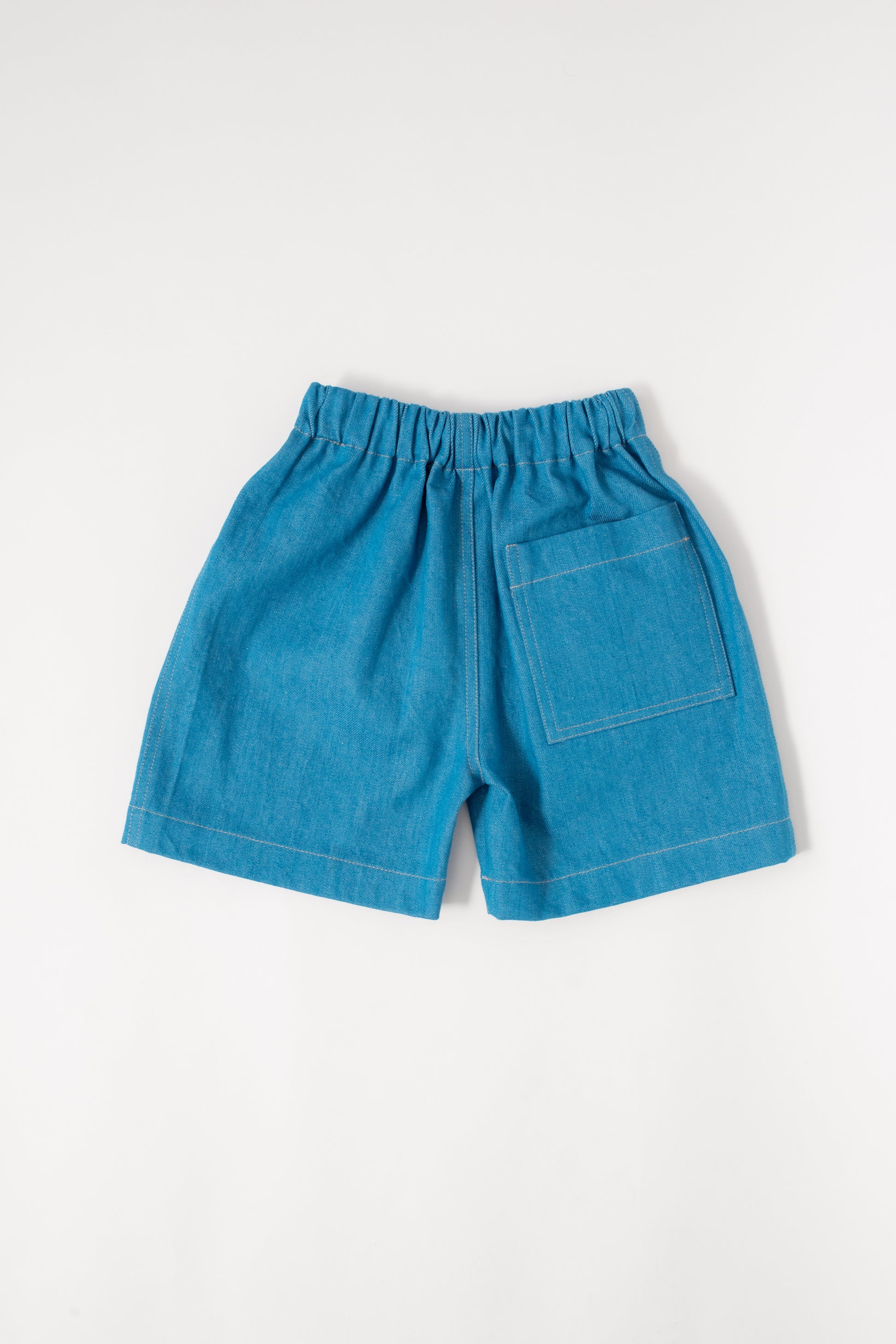 Studio Koter, Blue Denim Kit Shorts