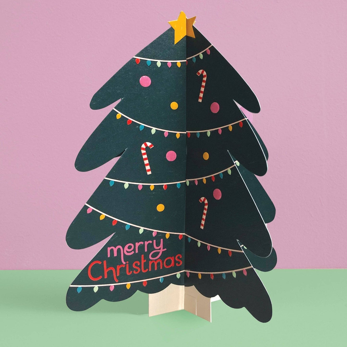 Merry Christmas' 3D fold-out