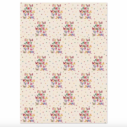 It's The Most Wonderful Time of The Year Christmas Wrapping Paper