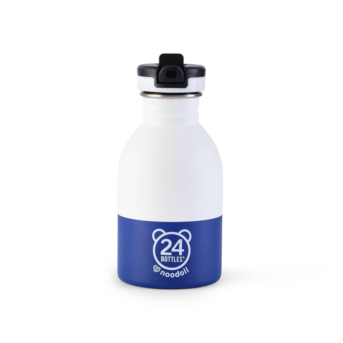 Ricebamboo Panda, Blue Stainless Steel Water Bottle