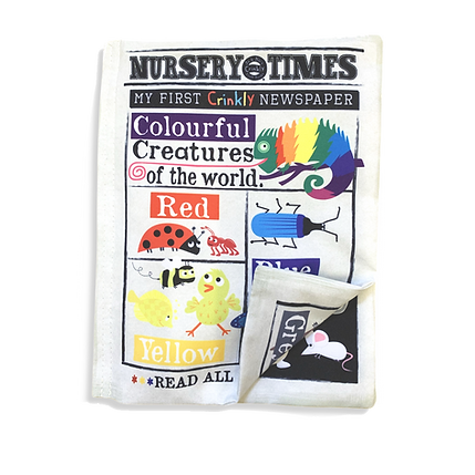 Colourful Creatures Crinkly Cloth Book