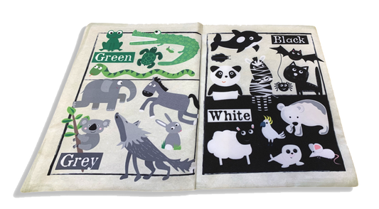 Colourful Creatures Crinkly Cloth Book