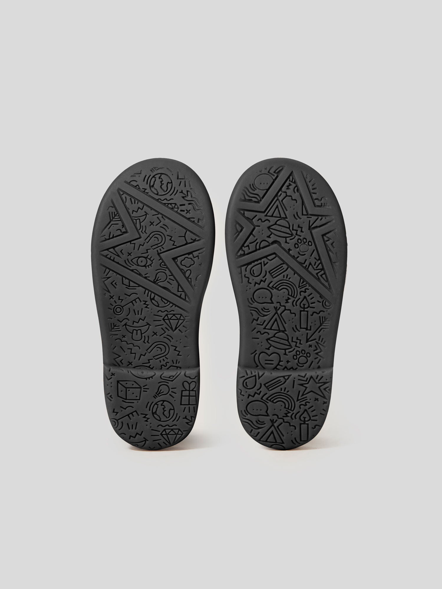 The Astro Black School Shoe