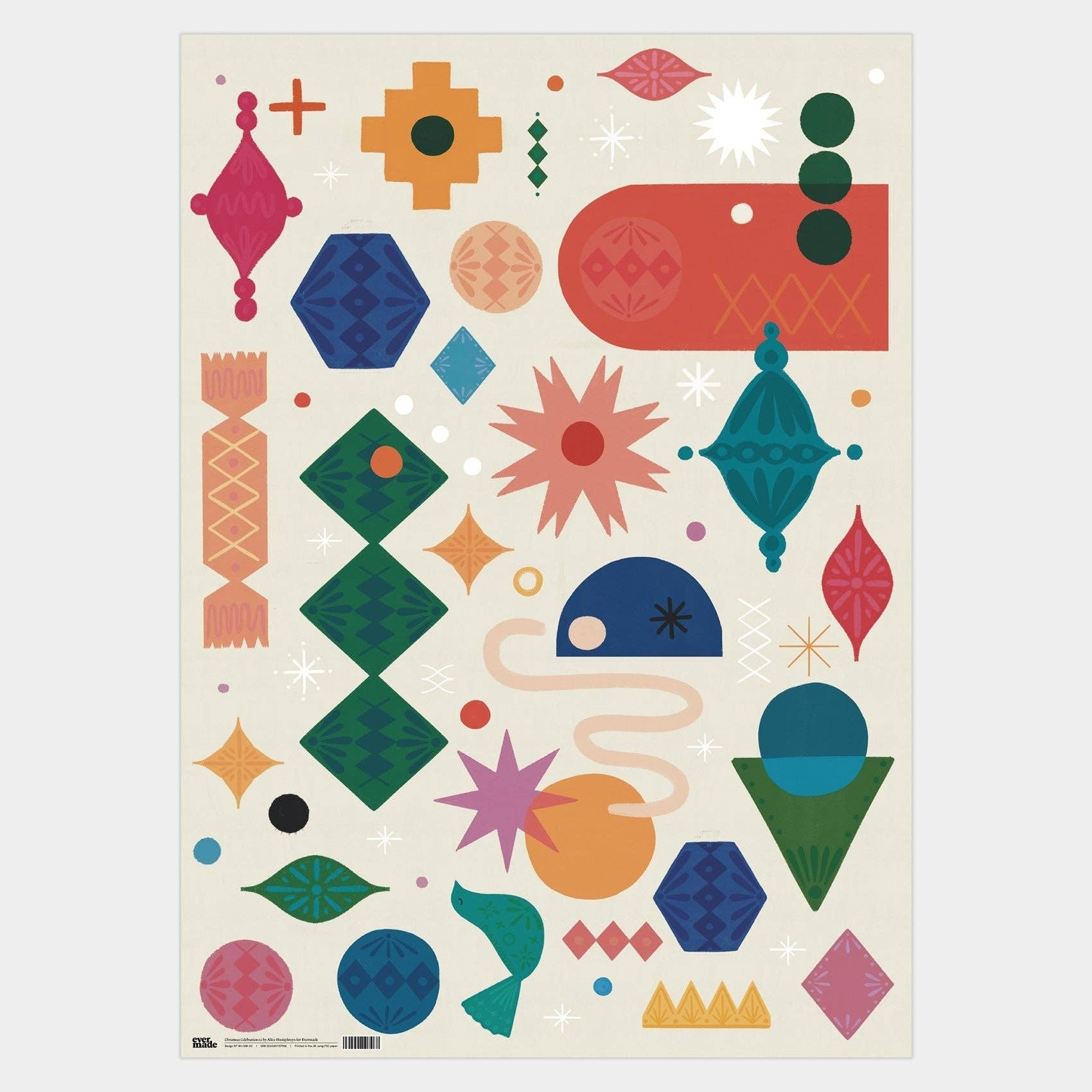 Christmas Celebration Gift Wrap