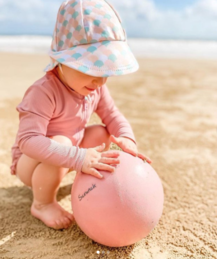 Rose Pink Scrunch Ball
