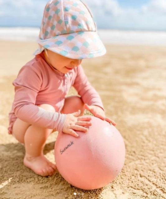 Rose Pink Scrunch Ball