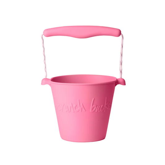 Flamingo Pink Scrunch Bucket