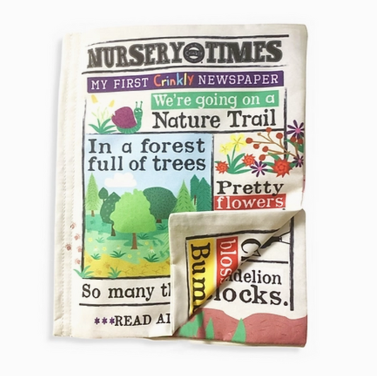 Nature Trail Crinkly Cloth Book