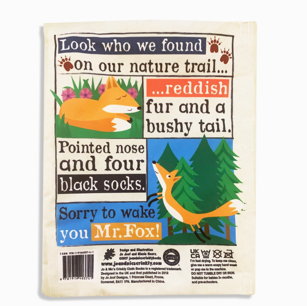 Nature Trail Crinkly Cloth Book