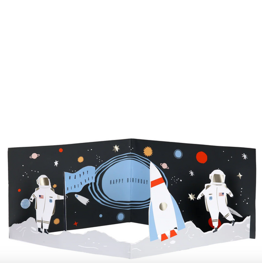 3D Space Scene Card
