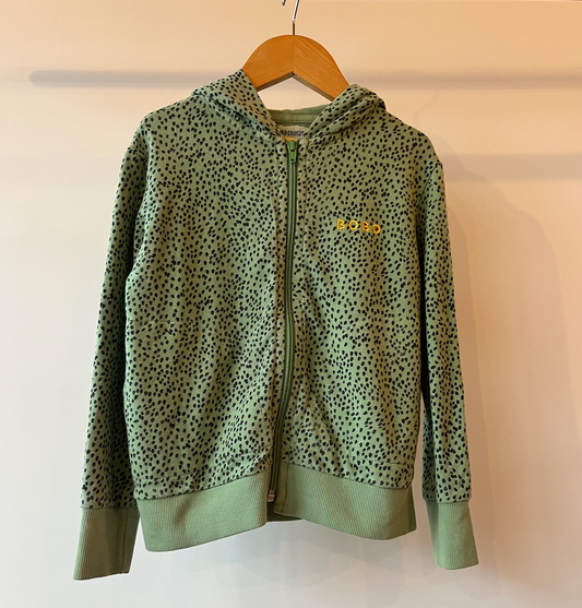 Bobo Choses, Green Spotted Hoodie, 4 - 5 Years
