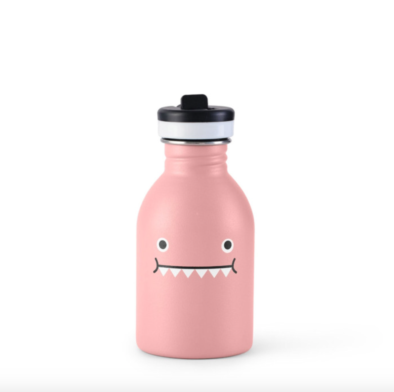 Ricedino Pink Dinosaur Stainless Steel Bottle