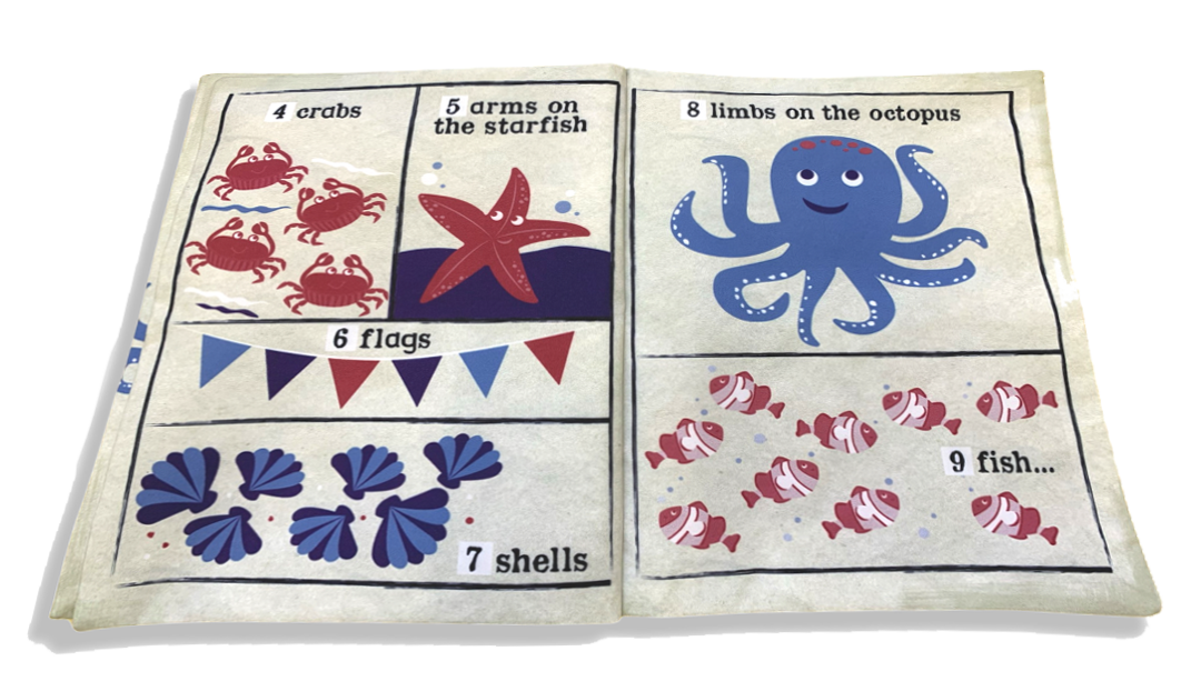 Sailor Went to Sea Crinkly Cloth Book