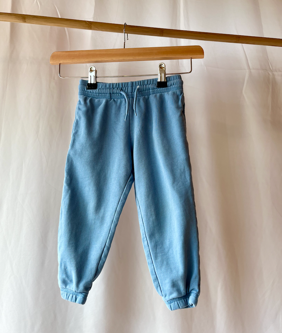Arket, Blue Jersey Jogging Bottoms, 1 - 2 Years