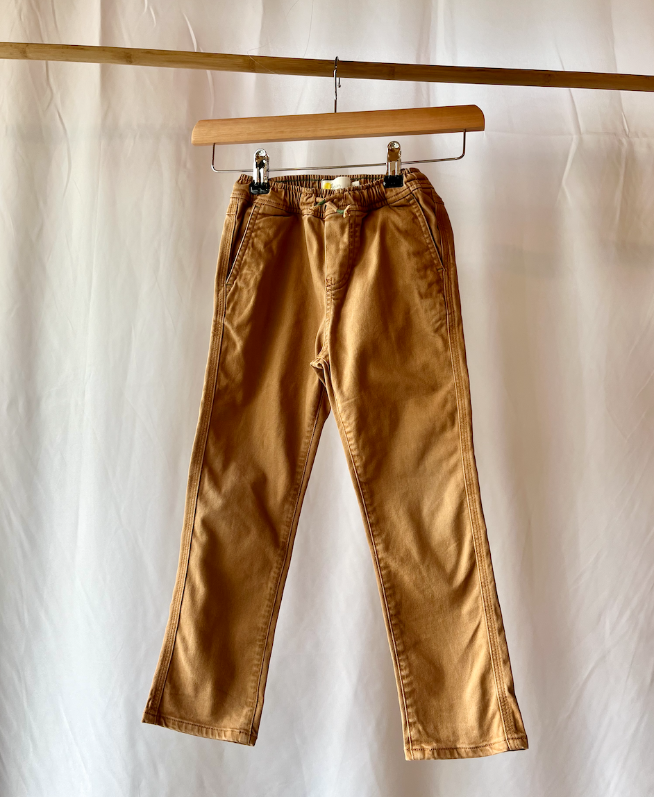Mini Boden, Camel Chino Trousers, 5 - 6 Years