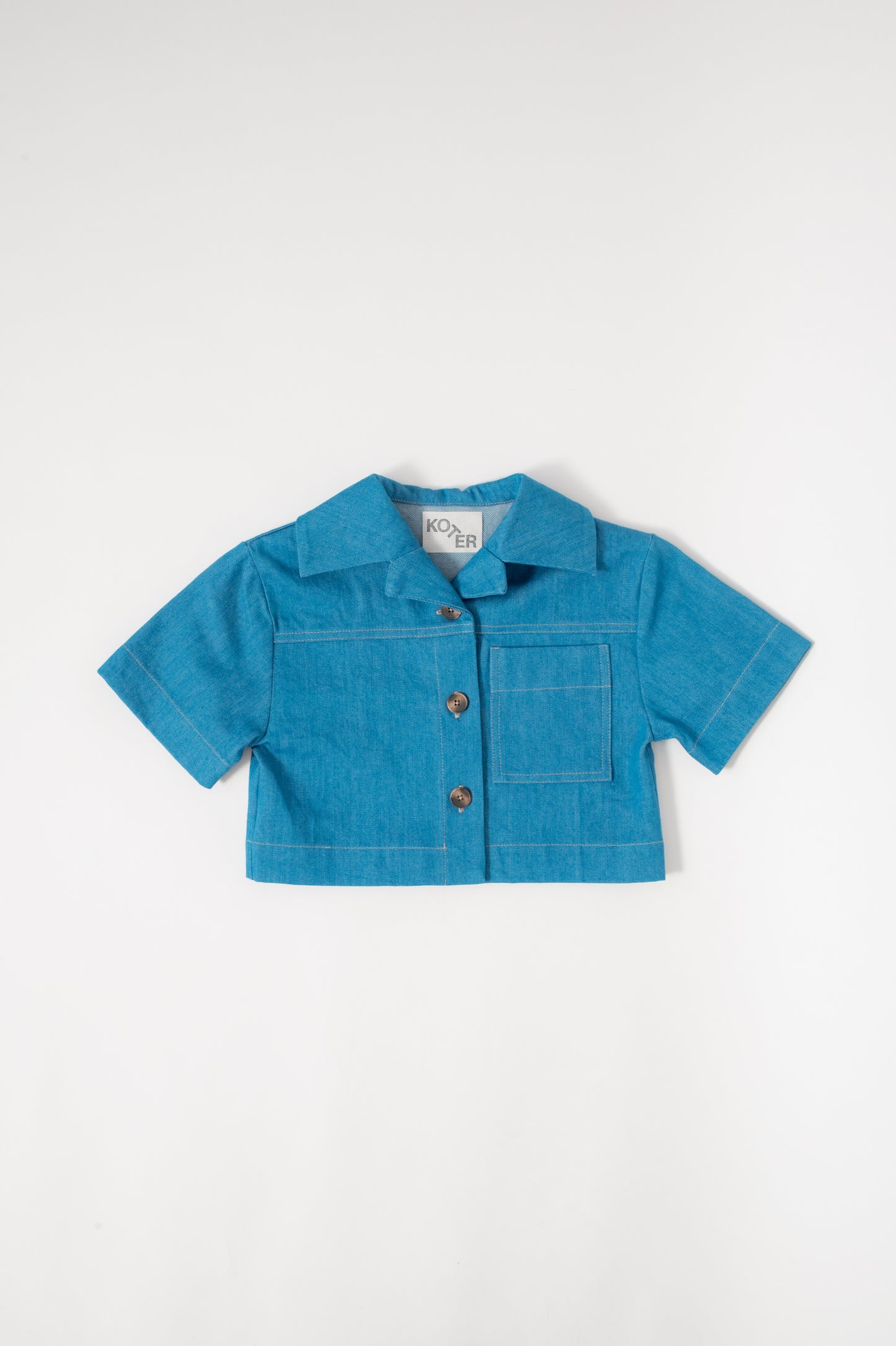 Studio Koter, Blue Denim Billie Overshirt