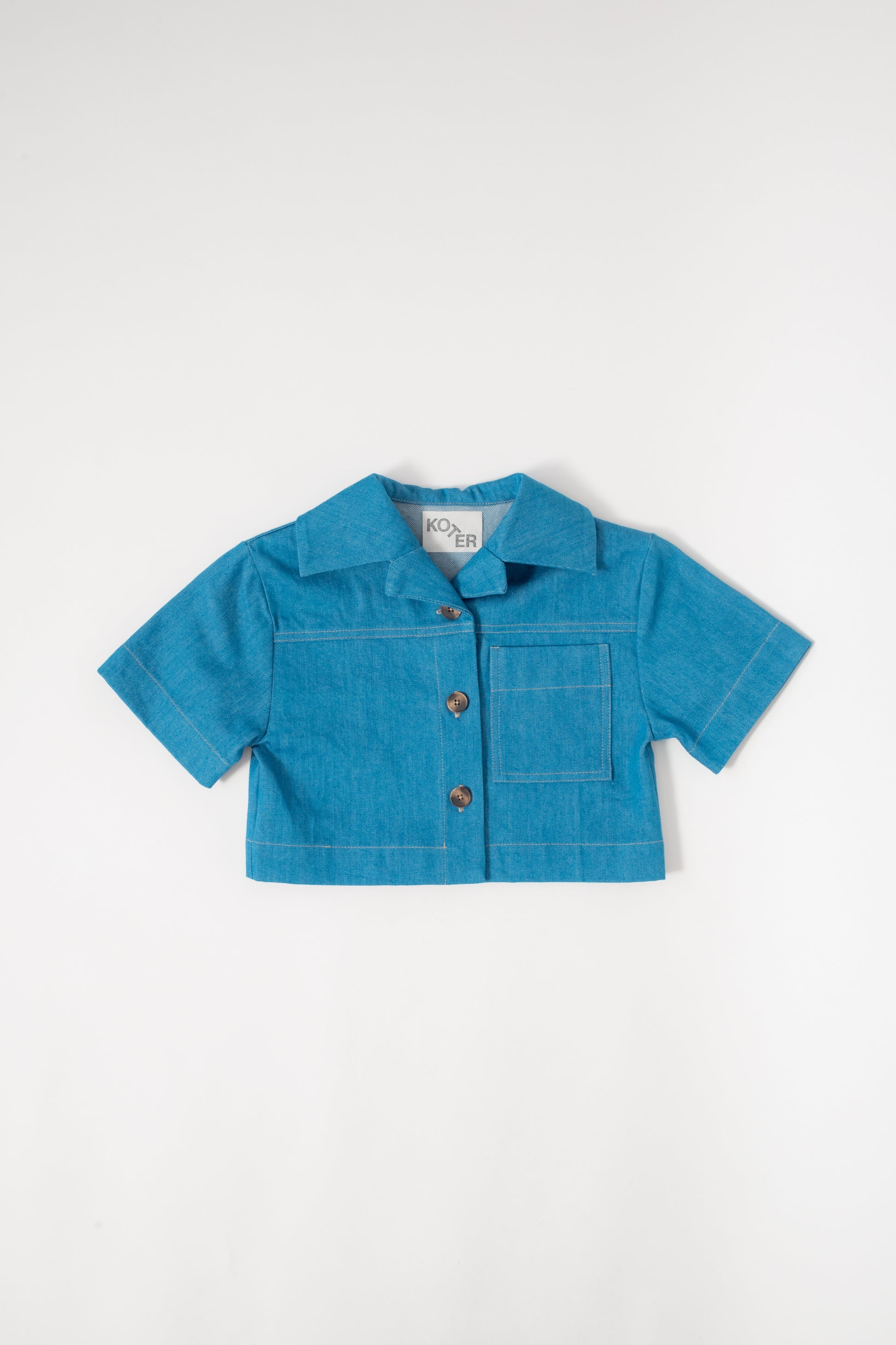 Studio Koter, Blue Denim Billie Overshirt