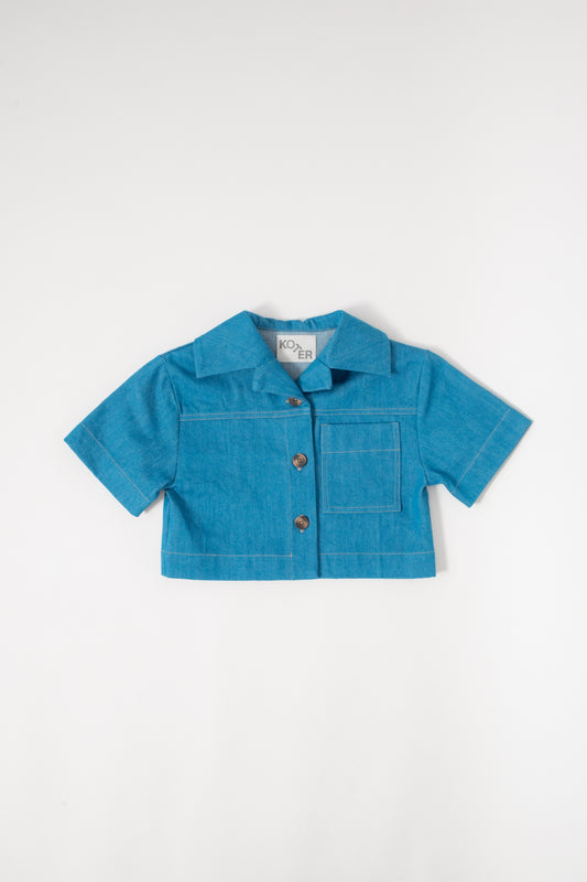 Studio Koter, Blue Denim Billie Overshirt