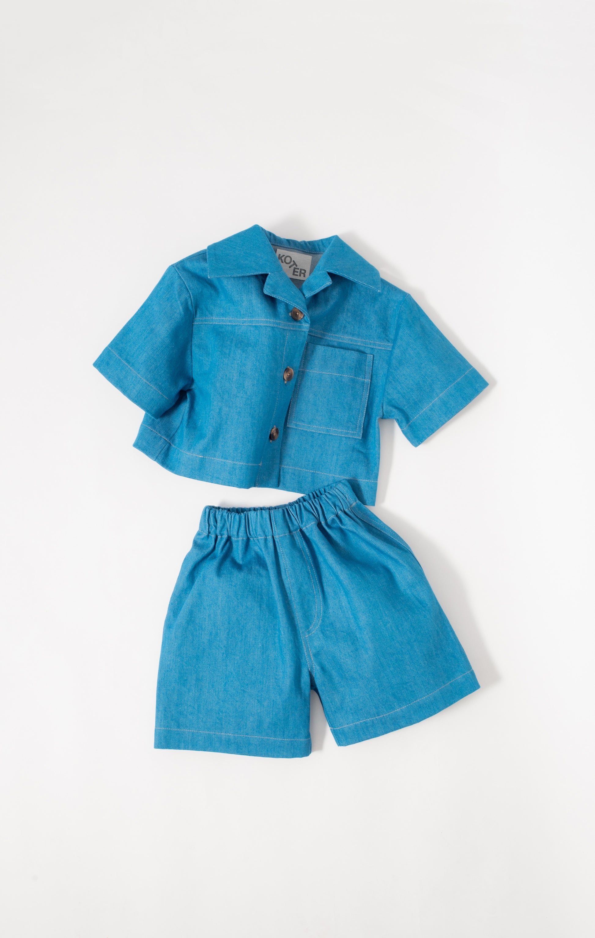 Studio Koter, Blue Denim Billie Overshirt