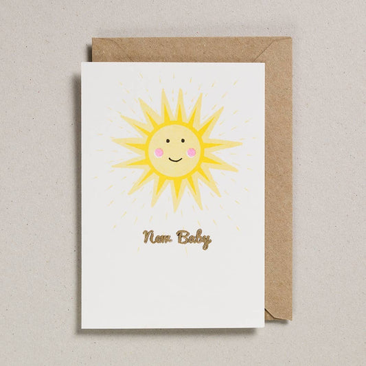 Petra Boase Cards Sunshine New Baby Card