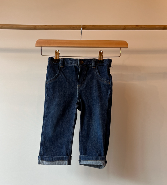 Cat and Jack, Blue Denim Jeans, 6 - 9 Months
